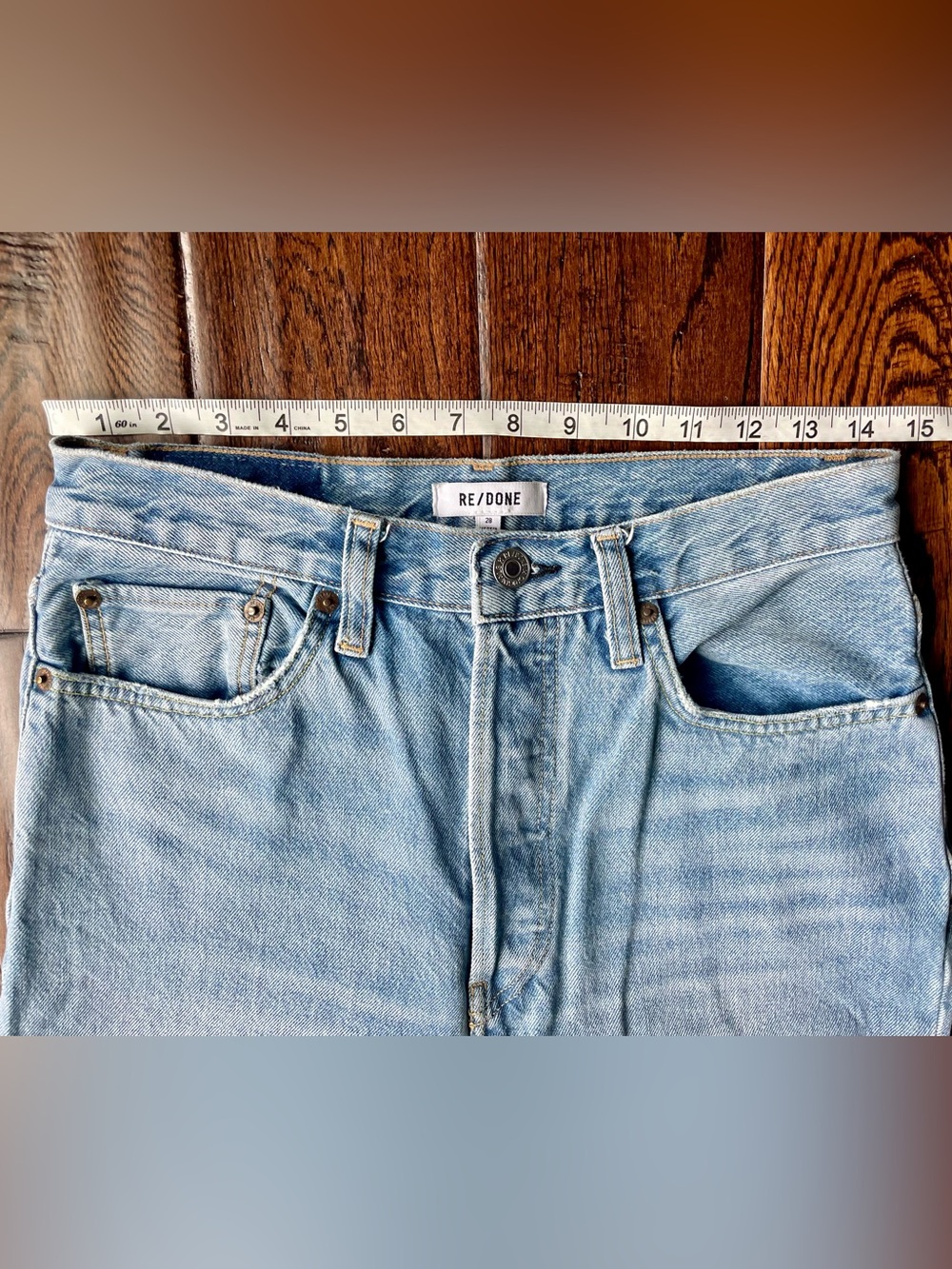 Re/Done 70S ULTRA HIGH RISE WIDE LEG, 28 - Picture 9 of 10